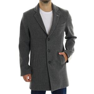 CAPPOTTO MONOPETTO GRIGIO